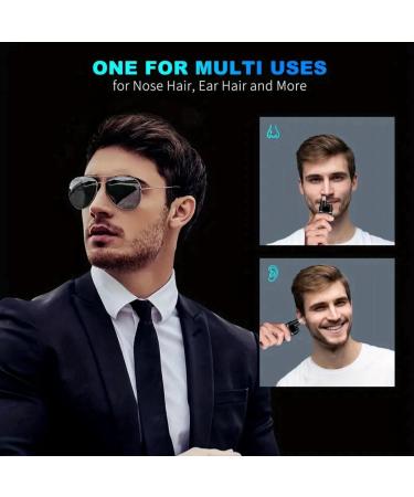 Portable Nose Hair Trimmer Ear and Nose Hair Trimmers for Men Women Waterproof Facial Hair Eyebrow Trimmer Painless Nose Trimmer Easy Cleansing Mini Nose Hair Trimmer Rechargeable Nose Hair Trimmer - Buy Online on GoSupps.com