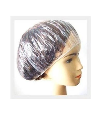 16-Pack Clear Disposable Shower Caps - Home & Hotel Use | Elastic Plastic Bath Hair Protection - Buy Online on GoSupps.com