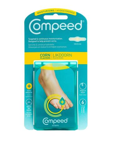 Compeed Corn Moisturising Plaster Medium 1 Count (Pack of 1)