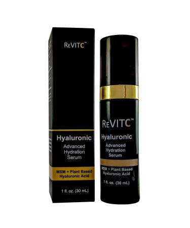 ReVitC Hyaluronic Advanced Hydration Serum with MSM and Plant Based Hyaluronic Acid