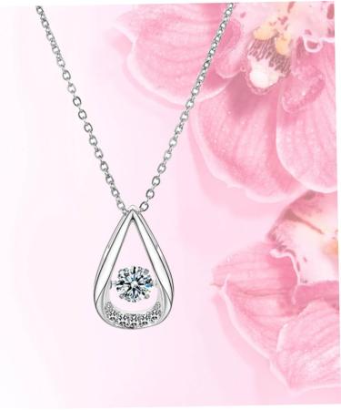 PRETYZOOM 1pc Neck Pendant Drop Necklace Fashion Necklaces for Women Clavicle Chain Miss Sweater Chain Zircon - Buy Online on GoSupps.com