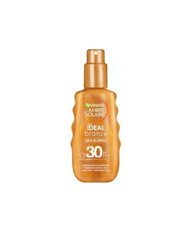 Garnier Ambre Solaire Ideal Bronze Milk-In Spray with Vitamin E High UV Protection SPF30 (150ml)