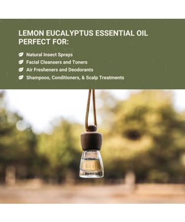 Lemon Eucalyptus Oil by Eucaliptus from Brazil - Pure Lemon Eucalyptus - 100% Pure Steam Distilled Natural Aceite de Eucalipto Lim n - Aromatherapy - Premium Therapeutic Grade (15ml) Lemon Eucalyptus 0.5 Fl Oz (Pack of 1) - Buy Online on GoSupps.com