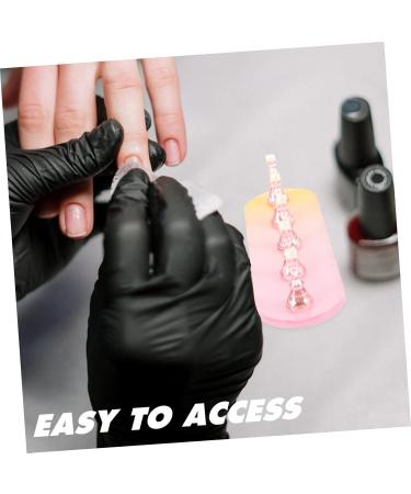 minkissy 1 Set Nail Practice Holder Nail Stands for Nail Painting Convenient Nail Display Magnetic Nail Racks Nail Art Decoration Training Nail Stands Nail Decor Press Nail Plastic Cosmetic - Buy Online on GoSupps.com