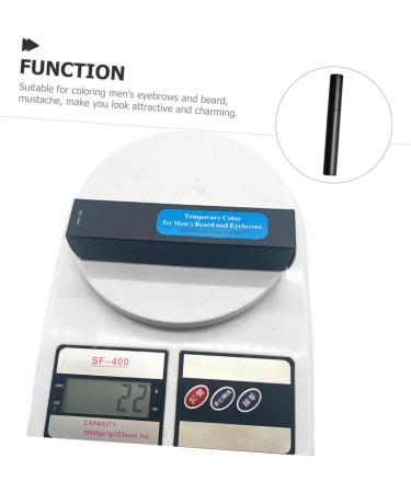 ABOOFAN beard eyebrow pen eyebrow brush color mustache dye for men dye cream eyebrow powder man Disposable 1 count (Pack of 1) Black - Buy Online on GoSupps.com