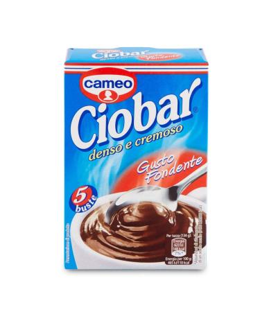 3x Cameo Ciobar Gusto Fondente chocolat chaud soluble goût noir 115g ( 5 x 23g )