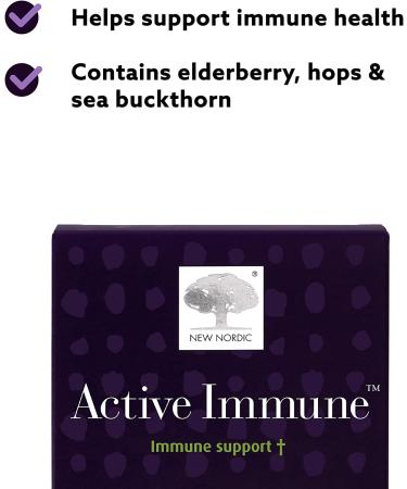 New Nordic Active Immune - Immune Support Tablets | 30 Count - Buy Online on GoSupps.com