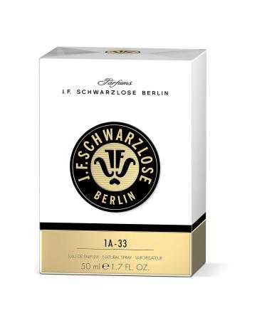 Schwarzlose 1A-33 - Unisex EDP Spray Fragrance - Long Lasting and Captivating Perfume with Mandarin Pink Pepper Cedarwood and Iris - Body Spray with Royal and Incomparable Scent - 1.7 oz 1.7 Fl Oz (Pack of 1) - Buy Online on GoSupps.com