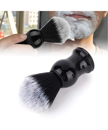 Premium Razor Brush for Men | Travel & Home Use Shaving Brush | Pure Black Nylon - Ideal for Barbers and Hairdressing Salons - Buy Online on GoSupps.com