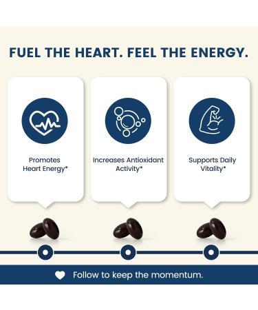 NUISM CoQ10 600mg Softgels,Ubiquinol Q10 Coenzyme Supplement,Coq 10 600mg Vitamins Maximum Absorption,Antioxidant Support for Heart Health & Energy - Buy Online on GoSupps.com