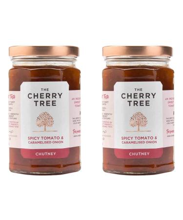 The Cherry Tree - Spicy Tomato & Cramelised Onion Chutney - 320 g - Pack of 2