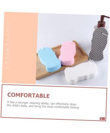 Beavorty 4 Sets Children's Bath Sponge Sponges Scrubber Mesh Shower Sponge Bodywash Body Scrub Wash Bath Sponge Bath Accessory Shower Tool Sponge PVA Cleaning Brush Soft 3D - Buy Online on GoSupps.com