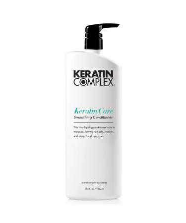 Keratin Complex Complex Care Frizz Fighting and Moisturizing Conditioner Unscented 33.80 Fl Oz (Pack of 1)