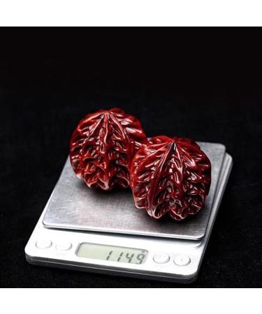 Unbit Ballstretcher & Magnetic Stress Ball - Portable 50mm Fitness Balls with Sound - Walnut Sculpture Guarantee - Buy Online on GoSupps.com