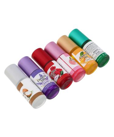 NOLITOY 6 Pi ces Rollerball Nail Oil Hydrating Cuticle Nutrition Moisturizing Repair For Dry Damaged Nails Strengthener Care Portable