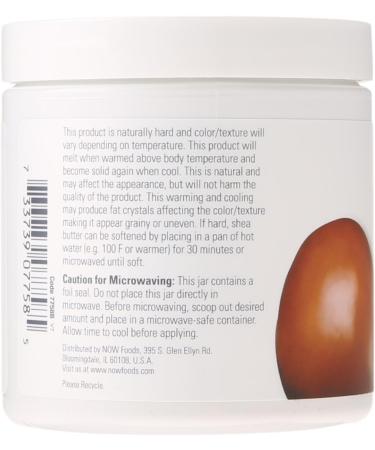 NOW Solutions Shea Butter - 7-Ounce | Organic Moisturizer for Skin & Hair | Buy Internationally - Buy Online on GoSupps.com