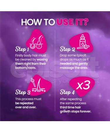 Episoft Hair Inhibitor by Bubbly - Alcohol-Free Hair Remover for Smooth Skin | For Men & Women | All Skin Types - Buy Online on GoSupps.com