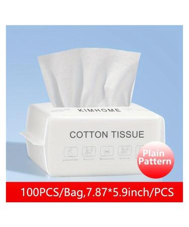 50/100 Pcs Soft Cotton Disposable Face Towels - Ideal for Washing & Drying Wipes | International Shipping - Buy Online on GoSupps.com