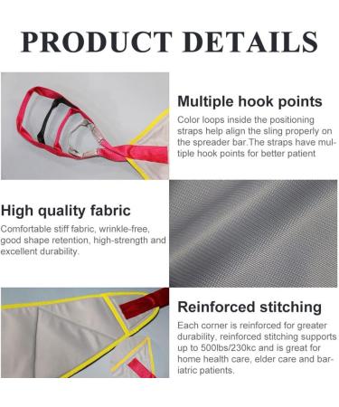 Toileting Sling Patient Lifter Divided Leg Shower Sling Medical Lift Equipment Professional Patient Lifter Full Body Sling Lift Transfer Belt M - Buy Online on GoSupps.com