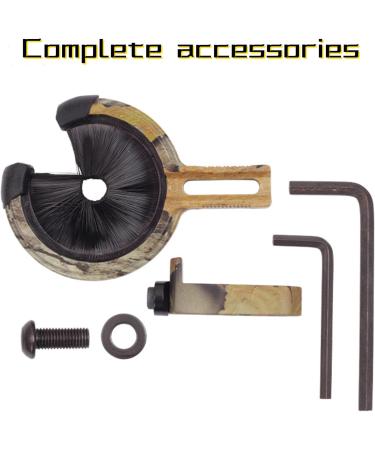 Whisker Biscuit Arrow Rest for Compound Bow - Round Hand Brush Screw Bristle Stand - Buy Online on GoSupps.com