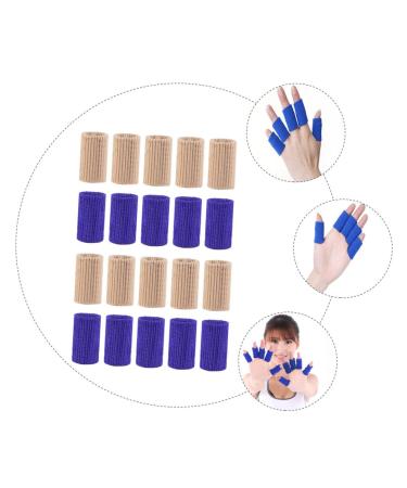 VANZACK 60 Pcs Finger Guards - Durable Nylon Finger Sleeves & Braces for Volleyball | Sports Protection Supplies - Buy Online on GoSupps.com