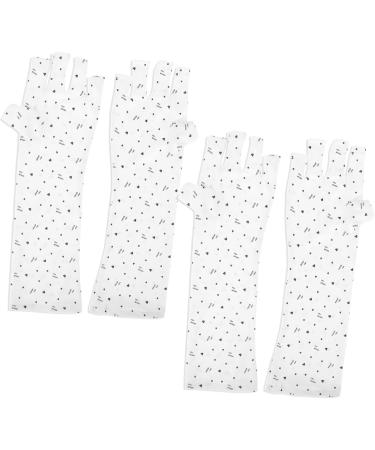 minkissy 10 Pairs Nail Gloves Uv Gloves Manicure Gloves Sun Gloves Gloves Gel Nails Gloves Fingerless Anti Uv Glove Fingerless Uv Protection Gloves Uv Prevention Gloves Anti-uv - Buy Online on GoSupps.com