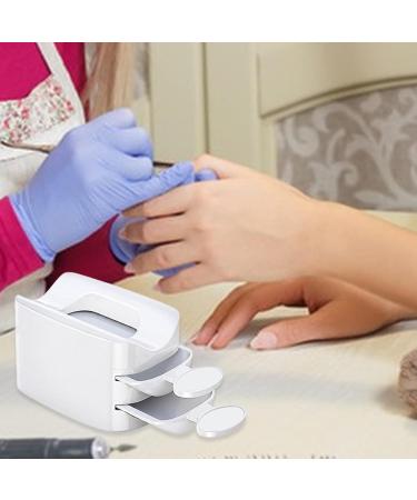 Soaking Powder Tray French Tip Powder Tray French Tip Kit Double Layer Soaking Powder Trays 2-in-1 Soaking Powder Trays Recycling Case - Buy Online on GoSupps.com