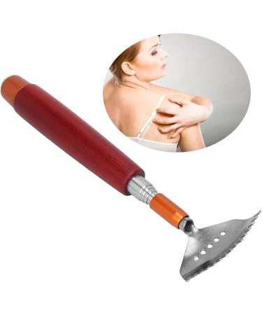 Verdant Touch Telescopic Back Scratcher - Stainless Steel Claw & Pearl Massager for Ultimate Relief | Shop Internationally - Buy Online on GoSupps.com