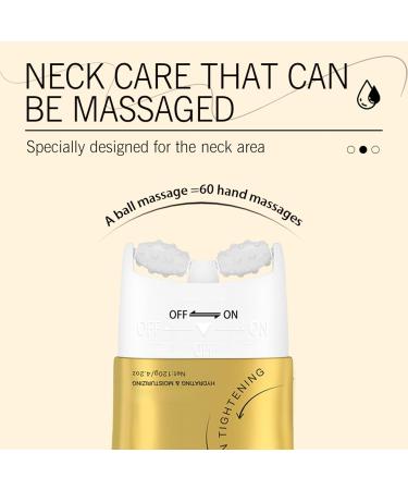 Firming Lifting Neck Cream with Roller Neck Creams for Tightening and Firming Body & Necks Moisturizer for Women to Smooth Wrinkles & Tightening Sagging Skin Double Chin D colletage and Chest - Buy Online on GoSupps.com