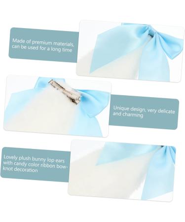 GALPADA 3 Pairs Plush Rabbit Ear Hair Clip Rabbit Ears Hairpin Plush Hair Clip Ribbon Tiara Bunny Ears Hair Clips Plush Bunny Lop Ears Hairpins Cartoon Hair Clip Fluffy Accessories Bow Tie - Buy Online on GoSupps.com