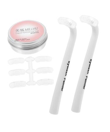 BIUDECO 1 Set Eye Makeup Aid Eyelash Makeup Tool Reusable Eyelash Stencil Eyelash Stamp Reusable Lower Eyelashes Stamp Lash Stamp for Lower Lashes Lower Lashes Stamp Eye Makeup Tool