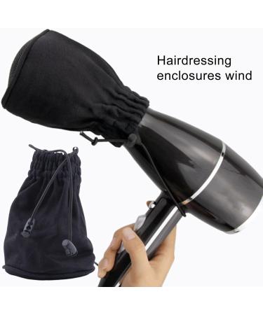 Worparsen Wind Hood Barber Shop Hair Dryer Wind Hood Beauty Accessory Wear-resistant Black - Buy Online on GoSupps.com