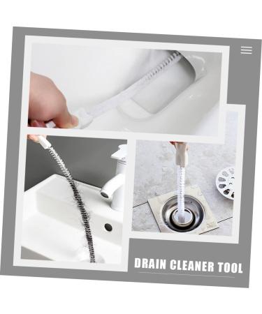 TEHAUX 10pcs Drain Cleaning Sticks - Effective Hair Catcher & Sewer Brush for Clogs Sink & Pool - Ultimate Drain Cleaning Solution - Buy Online on GoSupps.com