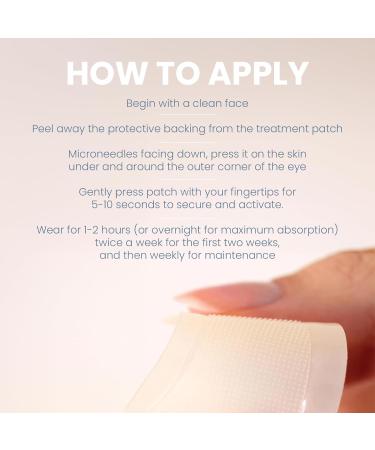 Dissolving Microneedle Eye Patches - 5 Pairs for Dark Circles & Puffiness | Ship Worldwide - Buy Online on GoSupps.com