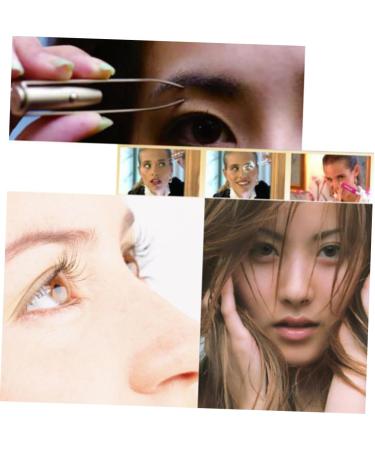 NUSITOU Stainless Steel Tweezers Led Light Eyelash Tweezer Led Eyebrow Tweezer Eyebrow Hair Removal Tweezer Lash Tweezer - Buy Online on GoSupps.com