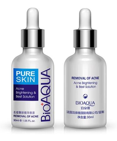 BIOAQUA Acne Scar Liquid Replenishment Treatment Natural Blemish Gel Acne Pimple Acne Spot Removal Oil Control Shrink Pores Face Care Essence 30 ml - Buy Online on GoSupps.com