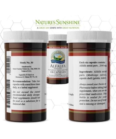 ALFALFA (100) (Medicago sativa) - Buy Online on GoSupps.com