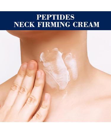 Peptide Firming Neck Cream for Crepey Skin Tighten and Lift Neck Moisturizer Anti-Aging Necks & Face Creams for Tightening and Firming Wrinkles Sagging Skin Best for Older Women - Buy Online on GoSupps.com