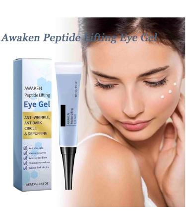TANOOS Awaken Peptide Lifting Eye Gel Anti Aging Moisturizing Eye Cream Lifting Firming Eye Serum OpenEyes Awaken Peptide Lifting Eye Gel Open Eyes AntiWrinkle Moisturizing Awaken Peptide - Buy Online on GoSupps.com