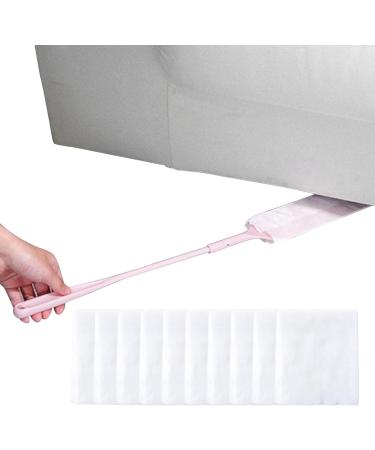 Retractable Dust Cleaner Under Cooler Cleaning Tool Reusable and Washable Dust Sweeping Brush for Home Bedroom Kitchen Generic - Buy Online on GoSupps.com