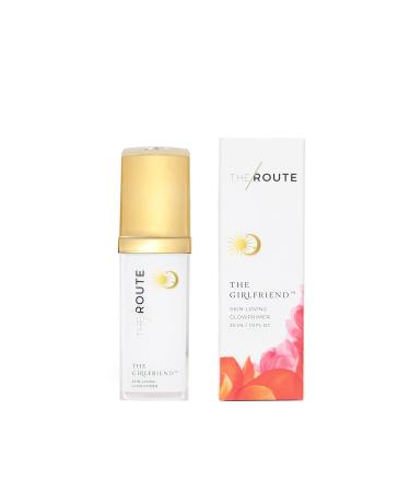 The Route Beauty THE GIRLFRIEND Skin-Loving Glow Primer: Comforts Hydrates and Blurs (1.0 Fl Oz)