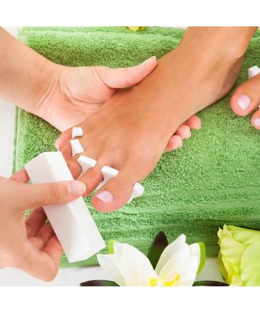 1PC White Nail Buffer Block 4 Way Nail File Buffing Sanding Buffer Nail Art Tips Tool Fingernail Manicure Pedicure Kit For Salon Or Home Use nail files and buffers - Buy Online on GoSupps.com