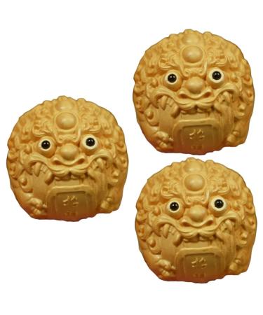Beavorty 3st -ornament Reusable wooden balls Massage balls made of wood Fitnessball Gymnasium Ball Massageball Tool Hand massage balls Massage solid wood massage bay