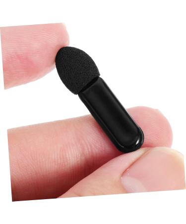 Healeved 500 Pcs Mini Eyeshadow Swab Eyelash Spoolie Lipstick Brush Applicator Mascara Wand Plastic Black - Buy Online on GoSupps.com