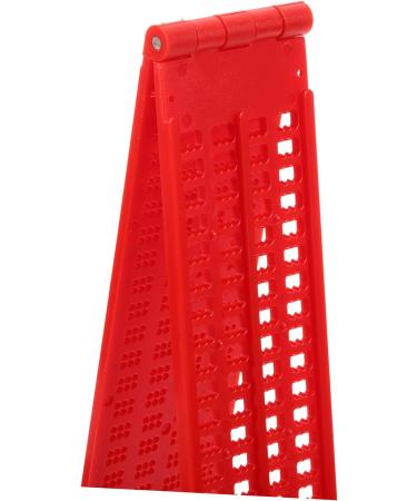 OHPHCALL Braille Writing Fingerboard 1 Set Braille Tablet Writing Pen Plastic Braille Writing Slate 22.00X4.50X0.50CM Red - Buy Online on GoSupps.com