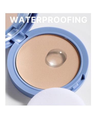 Oil Control Face Pressed Powder - Matte Waterproof Long Lasting Makeup | 0.35Oz - Cruelty Free & International Shipping - Buy Online on GoSupps.com
