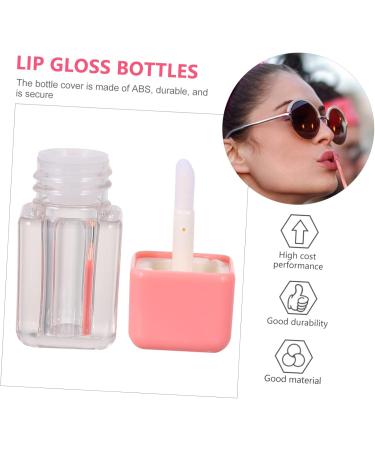 10pi ces Flacons De Gloss Vides Petits Plastique Avec Applicateur Pinceau Pour Diy L vres - Buy Online on GoSupps.com