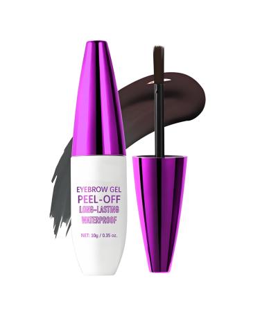 SONGVISON Eyebrow Dye Gel Peel Off Gel Brow Waterproof Eyebrow Dye Semi Permanent Eyebrow Dye Up to 3 Day Wear Eyebrow Makeup with Dye