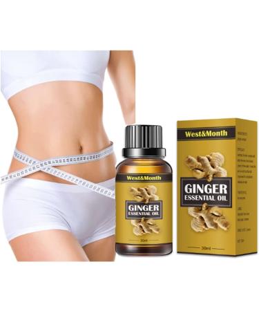 Lymph Detox Ginger Oil | 2/3 Pcs Abdominal Drainage & Relaxation Massage Liquid - Buy Online on GoSupps.com