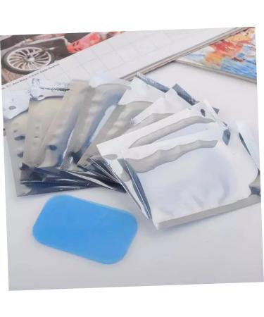 Homsfou Replacement Gel Pads for Abdominal Stimulators - 30 Hydrogel Stickers for Belly Toner Fitness Devices - Buy Online on GoSupps.com